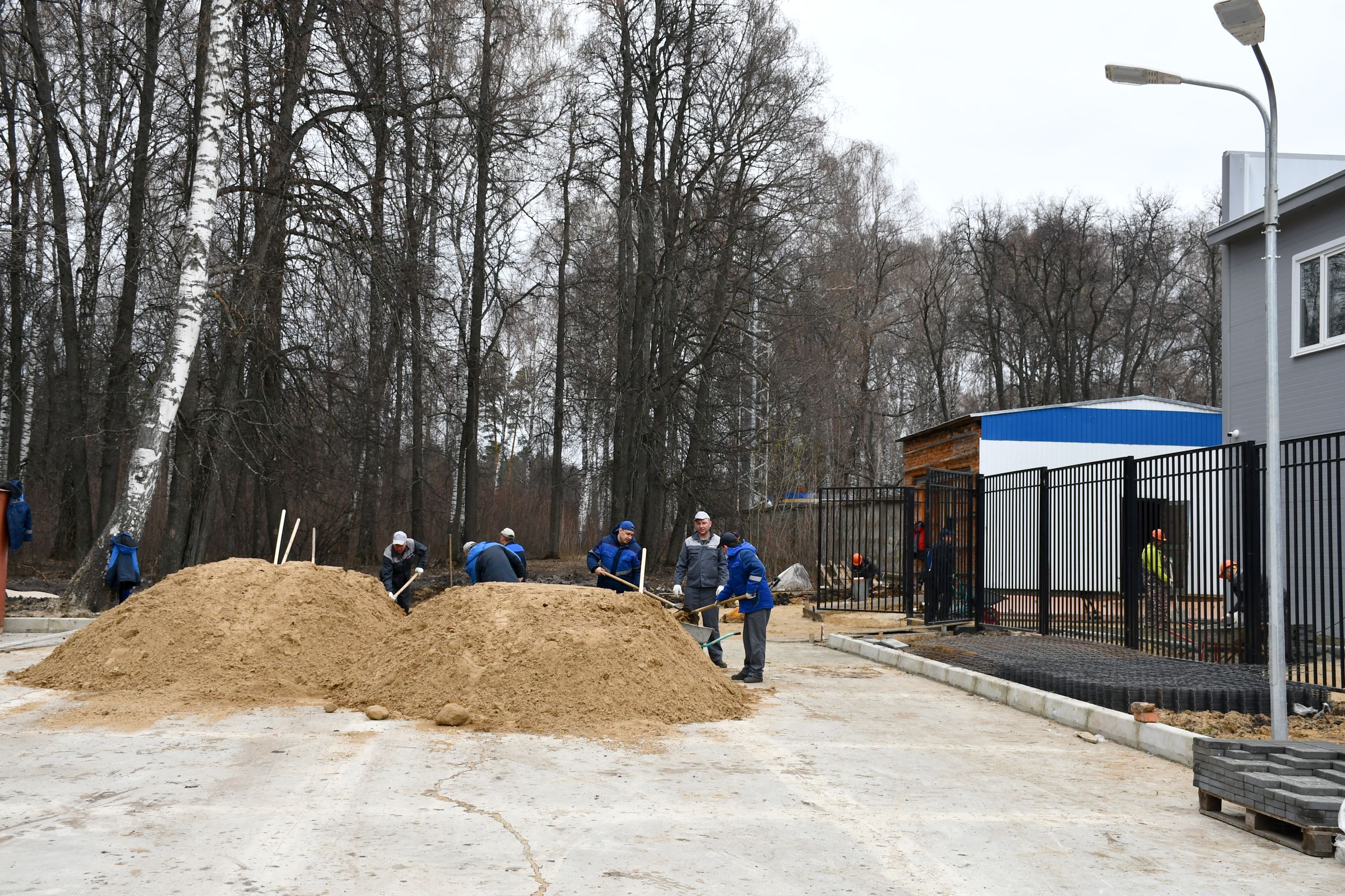 Компания «Август» модернизирует стадион в п. Вурнары