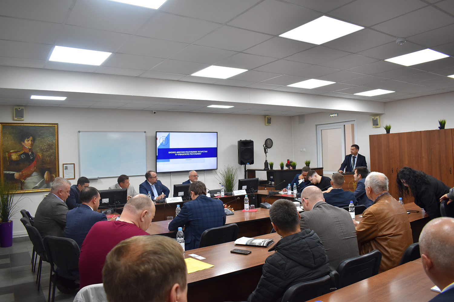 3 сентября 2025 года в ТПП Чувашской Республики состоялась деловая встреча промышленных предприятий Республики Татарстан и Чувашской Республики