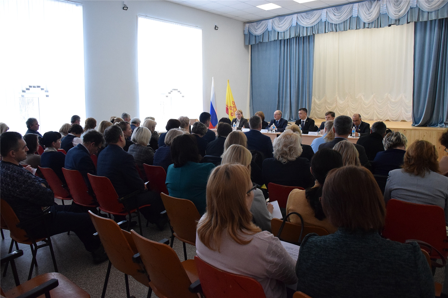 6 апреля 2022 г. представители ТПП Чувашской Республики приняли участие в работе круглого стола «Реализация проекта «Учебно-производственные классы – УПК 21». 
