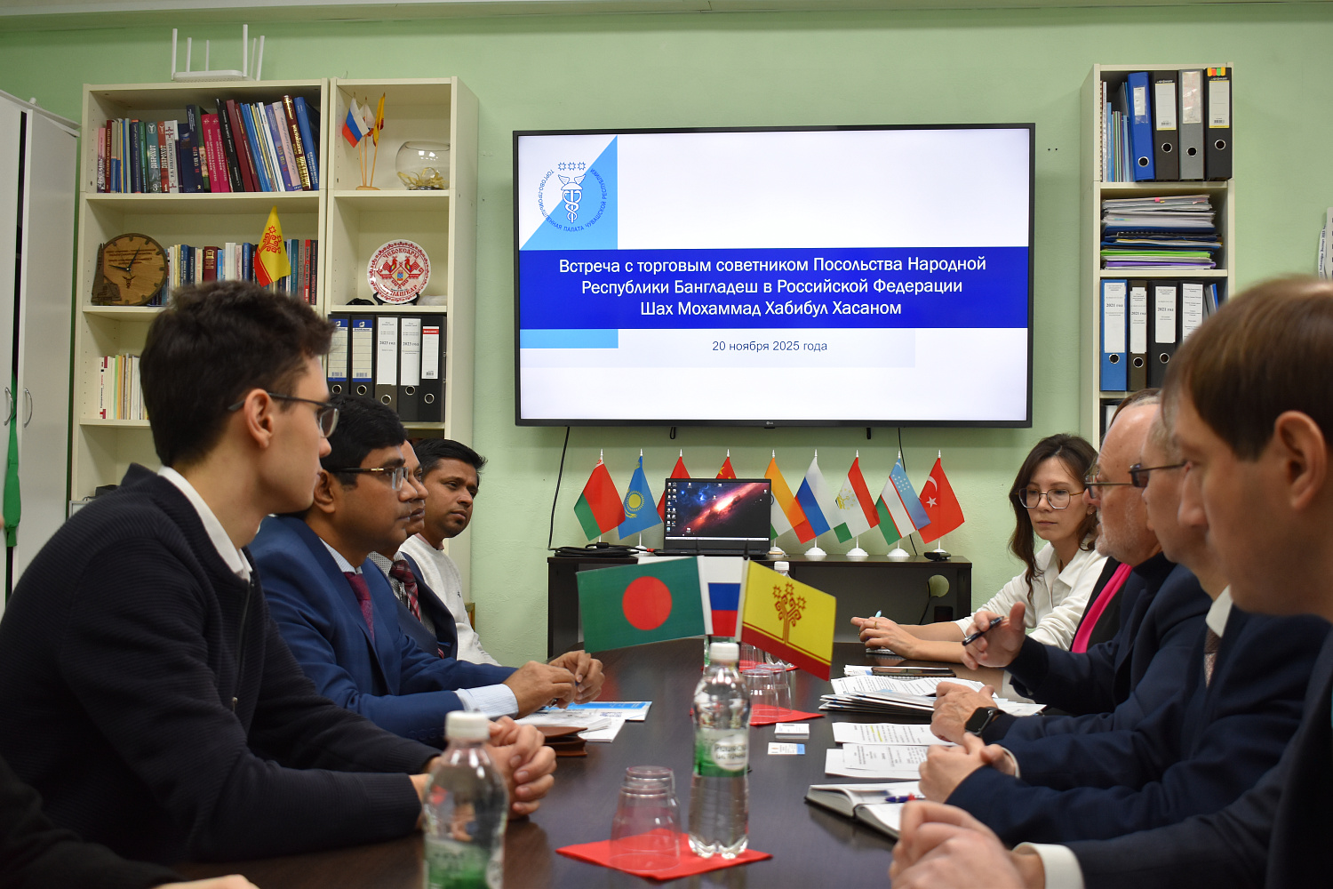 ТПП Чувашской Республики посетил торговый советник Посольства Народной Республики Бангладеш в России