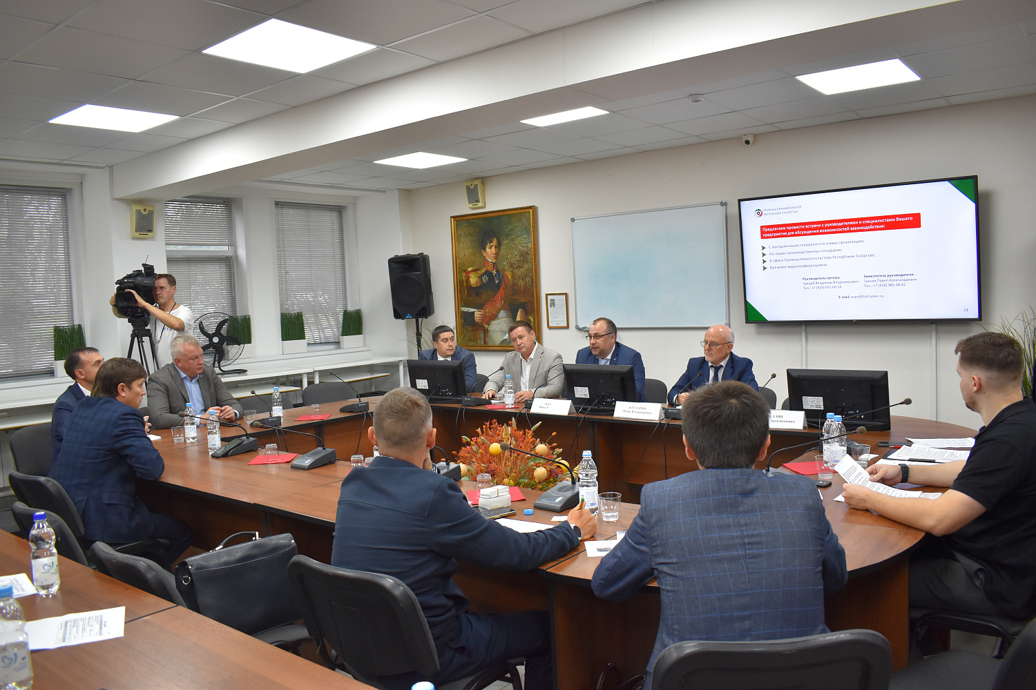 3 сентября 2025 года в ТПП Чувашской Республики состоялась деловая встреча промышленных предприятий Республики Татарстан и Чувашской Республики