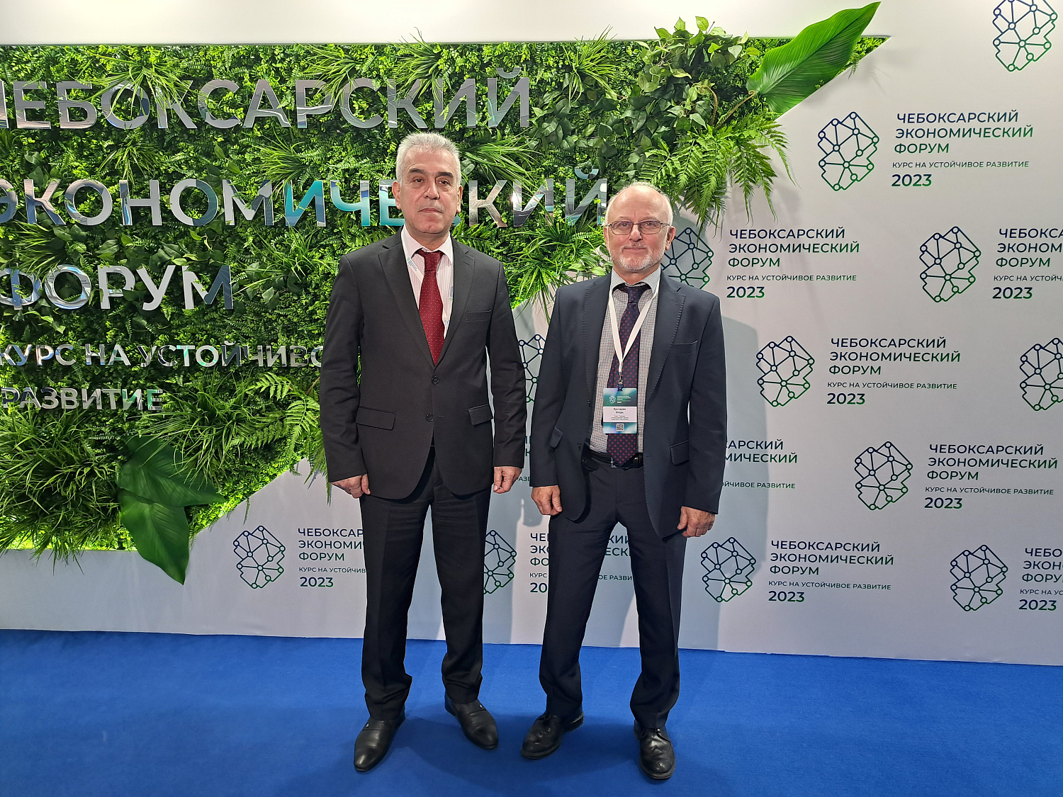 В рамках Чебоксарского экономического форума президент ТПП Чувашской Республики встретился с приглашенными гостями